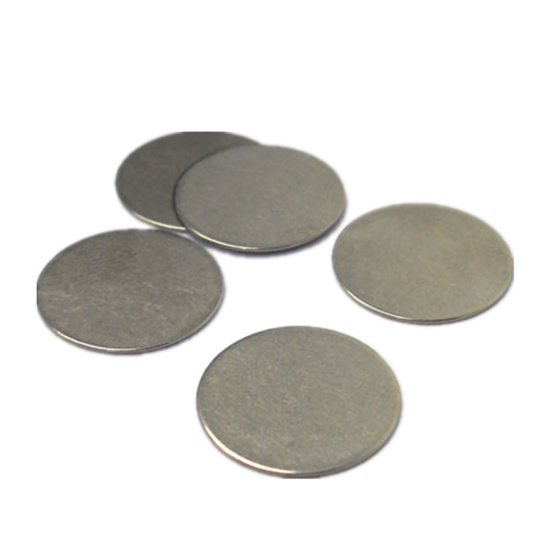  0.5 mm厚 304SS ステンレス鋼のコイン電池 スペーサー  