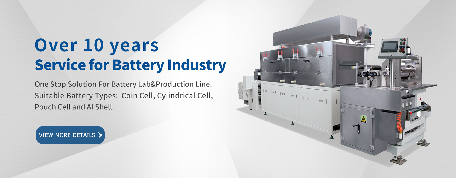 One-Stop Solution For Battery Lab & Production Line