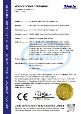 CE CERTIFICATE